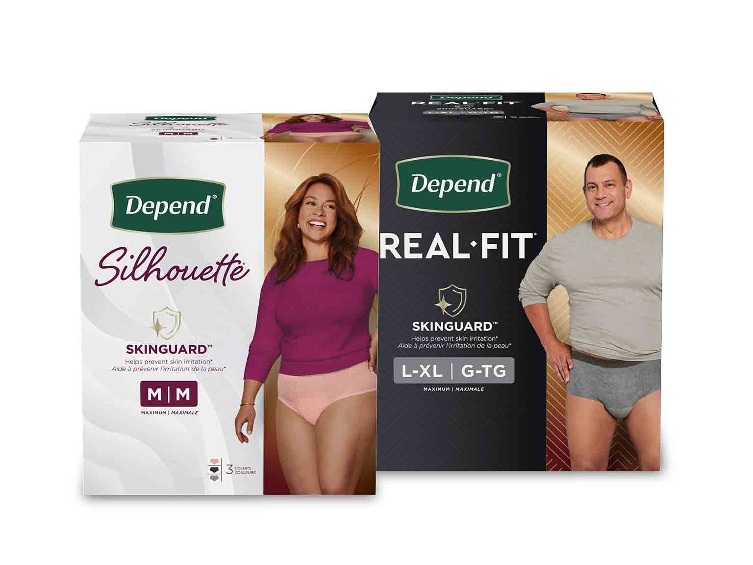 Depend Adult Diapers Print Ad, Depends Ad, Adult Diapers Ad