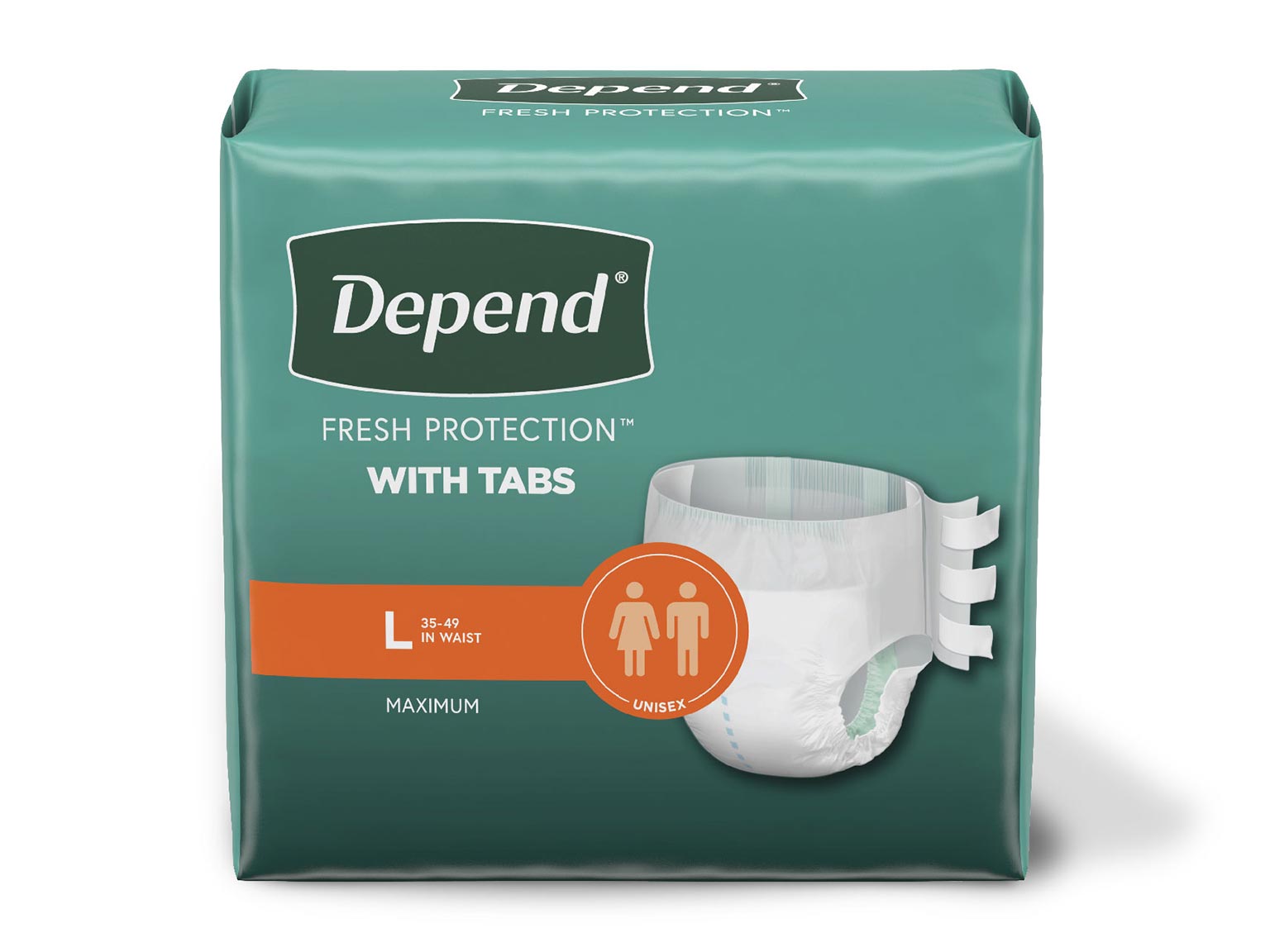 Depend® Night Defense® Underwear for Men- Overnight (S-M/L/XL)